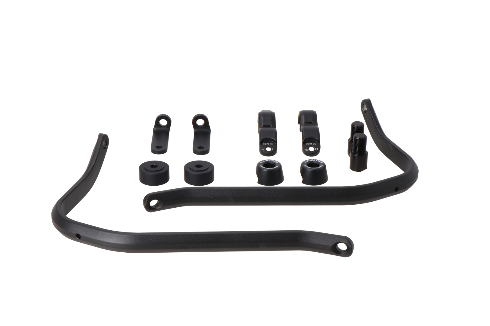 Handguard mounting kit Black. Yamaha Ténéré 700 (19-).