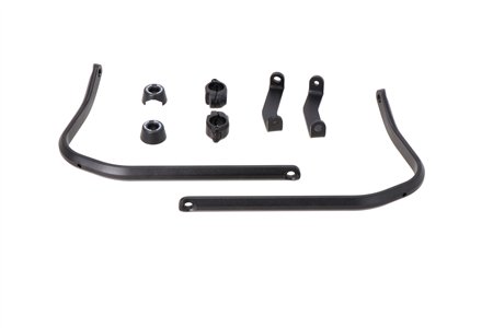 Handguard mounting kit Black. BMW F700GS/F800GS, Yam XT1200Z Supe Ténéré.