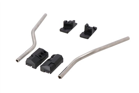 BLAZE panniers spacer bars Schwarz. Triumph Street Triple 765 (19-).