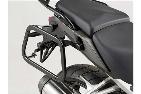 EVO side carriers Black. Honda VFR800X Crossrunner (15-).