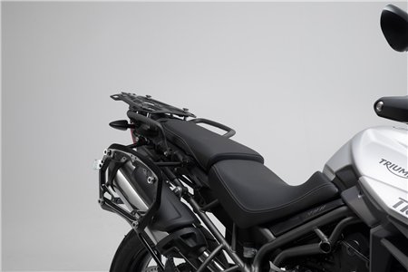 PRO side carrier Black. Triumph Tiger 800 models (10-).