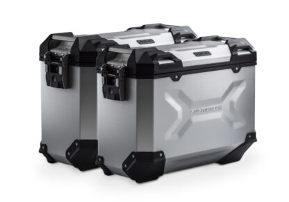 TRAX ADV aluminium case system Silver. 37/37 l. BMW S 1000 XR (15-19).