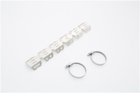 Header pipe guard For header pipe with e 32-50 mm Silver Universal