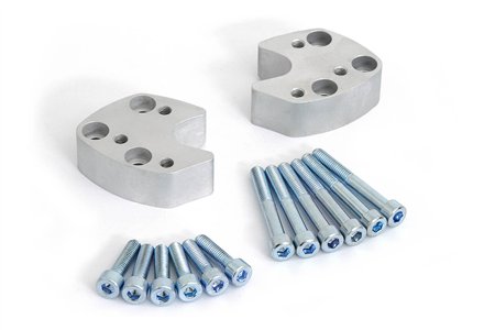 Bar riser H=27 mm Silver Yamaha FJR 1300 (00-05)