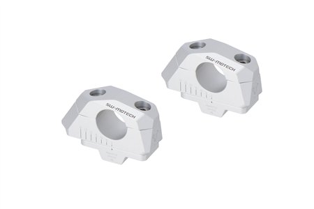 Bar back variable for ?28 handlebars H=28mm. Back 5/10/15/20/25/30 mm. Silver.