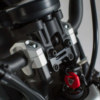 Bar riser H=20 mm. Black. Yamaha XSR700 (15-20).