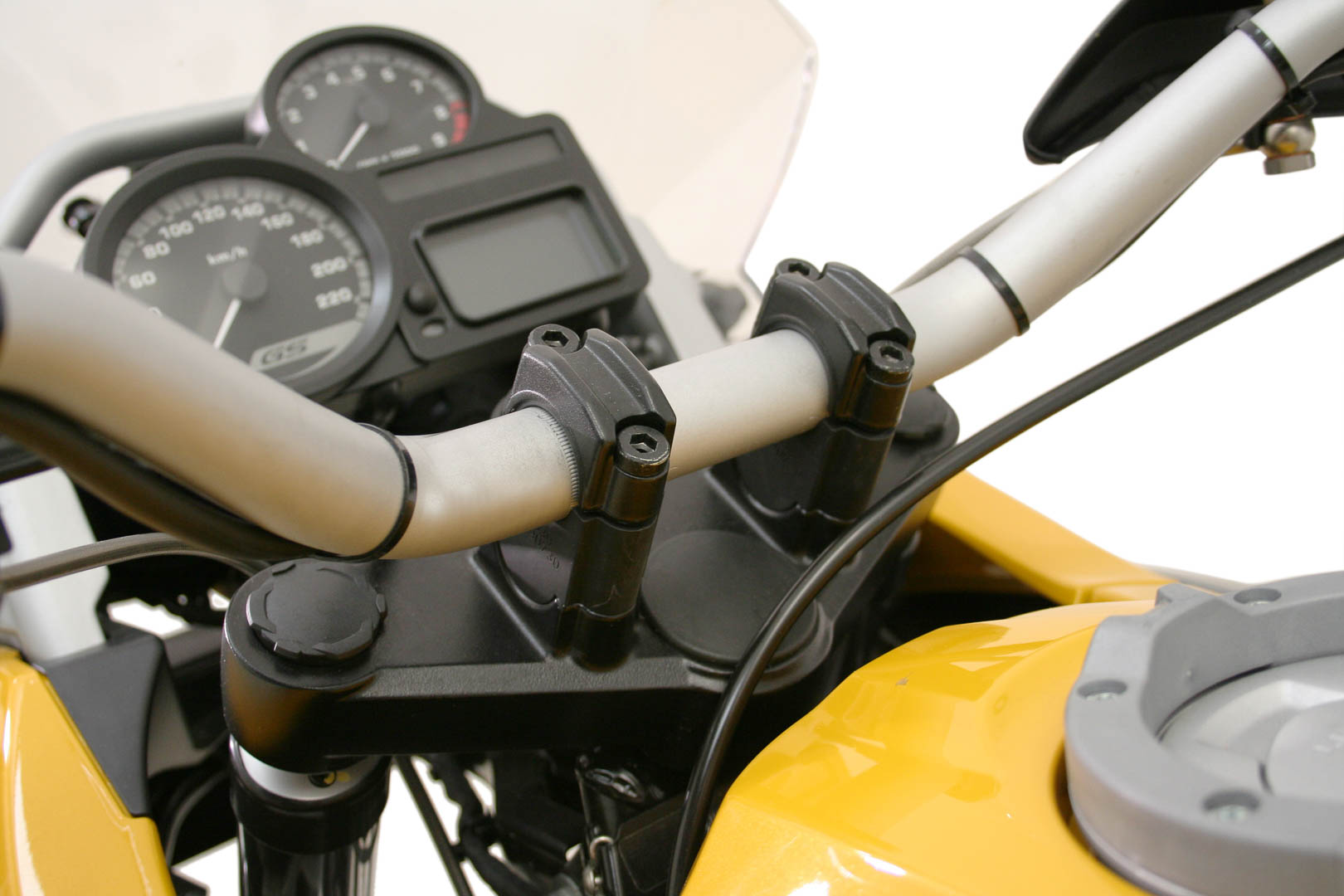 Bar riser H=30 mm Black BMW R1200GS/Adv, F800GS Adv