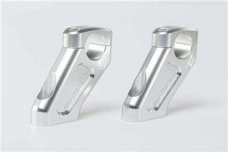 Bar back H=20 mm Back 30 mm Silver BMW R1200GS