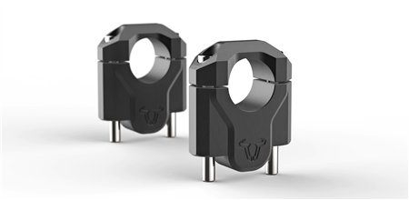 Bar riser H=40 mm Black R1200GS (12-18), R1250GS (18-)