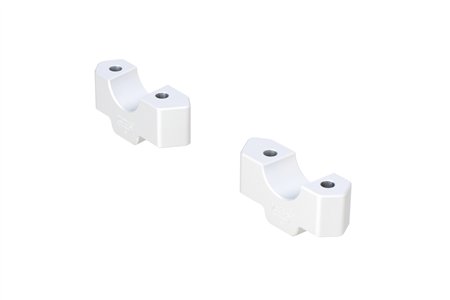 Bar riser H=30mm. Silver. BMW R 1300 GS (23-)/Adv (24-).