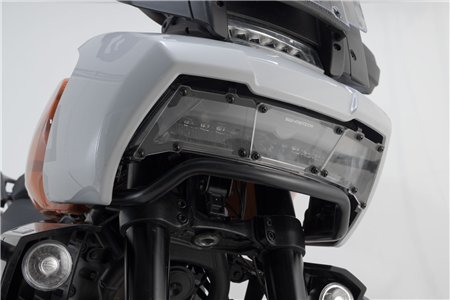 Headlight guard Bracket with PVC panel. H-D Pan America (21-).