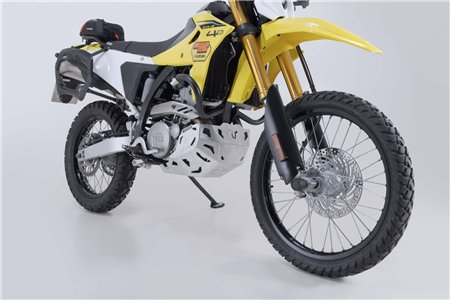 Engine guard Silver. Suzuki DR-Z4S / DR-Z4SM (25-).