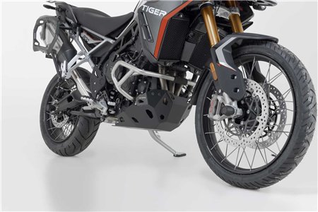 Engine guard Black. Tiger 900 Rally Pro (23-). For OEM SBL.