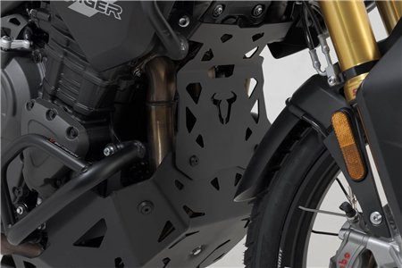Engine guard extension Black Triumph Tiger 1200 models (22-)