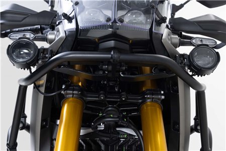 Light mounts Black. Yamaha T?n?r? 700 / Rally (24-).