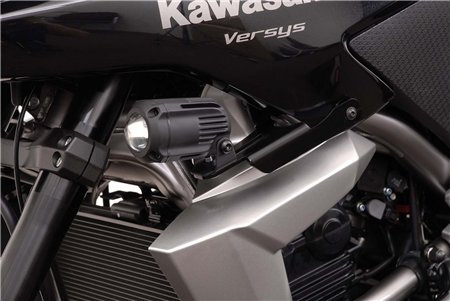 Light mount Black. Kawasaki Versys 650 (09-14).
