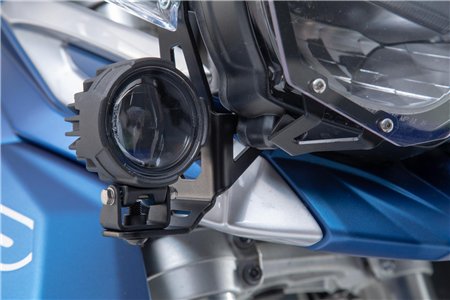 Light mounts Black Triumph Tiger 800 models (10-)