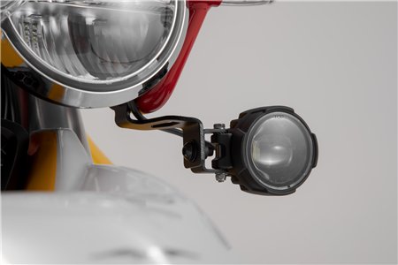 Light mounts Black Moto Guzzi V85 TT (19-)