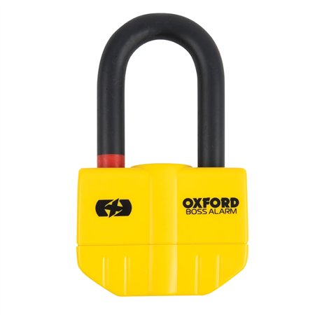 Boss Alarm 14mm Disc Lock Yellow Oxford