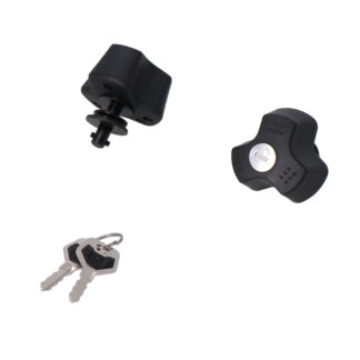 Anti-theft protection for EVO carrier QUICK-LOCK function. 2 matching locks  2 keys.