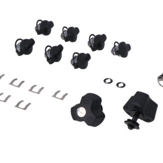 TRAX lock set with anti-theft protection EVO 9 matching locks  2 keys. Anti-theft protection.