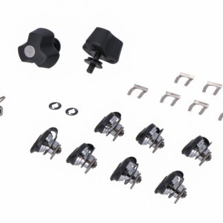 TRAX lock set with anti-theft protection PRO 9 matching locks  2 keys. Anti-theft protection.