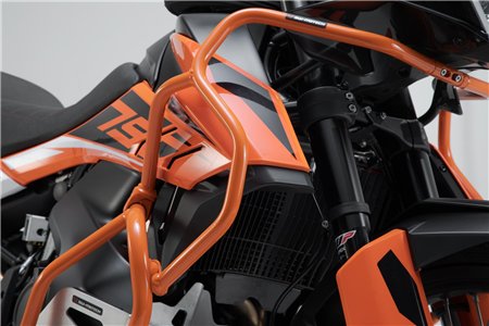 Upper crash bar Orange KTM 790 Adv/ R (19-), 890 Adv/ R (20-22)