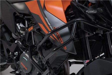 Upper crash bar for orig. KTM crash bar Black KTM 390 Adv (19-)