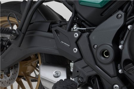 Heel guard Black. Kawasaki Z650RS (21-).