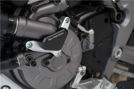 Water pump protection Silver/black Ducati models