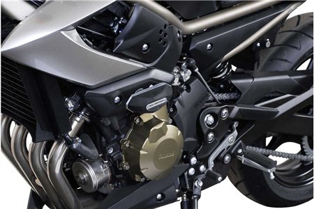 Frame slider kit Black. Yamaha XJ6 (08-12) / XJ6 Diversion (08-).