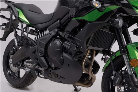 Frame slider kit Black. Kawasaki Versys 650 (14-21).
