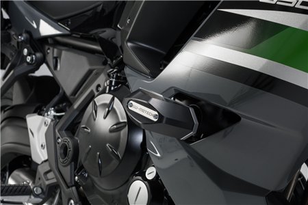 Frame slider kit Black Kawasaki Ninja 650 (16-)