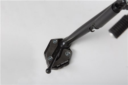 Extension for side stand foot Black/Silver Yamaha MT-09 Tracer, XSR900/Abarth