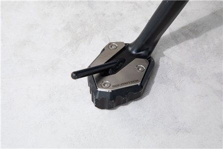 Extension for side stand foot Black/Silver. Yamaha Tracer 9 models (20-).