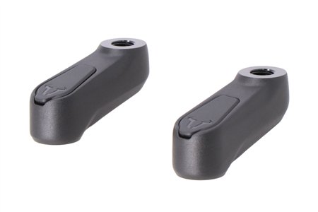 Mirror extension Handlebar extension. Black. Low. Universal. M10.