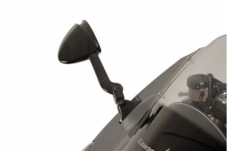 Mirror extension Hinge I Black Kawasaki