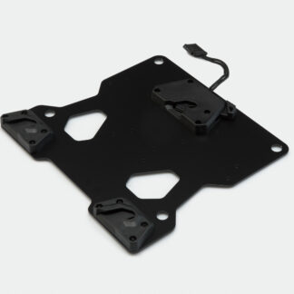 Adapter plate left for SysBag 15 Black